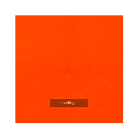 Feutre de couleur unie - Orange