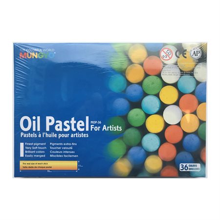 Pastels à l'huile grand format