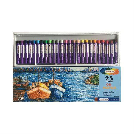 Pastels à l'huile