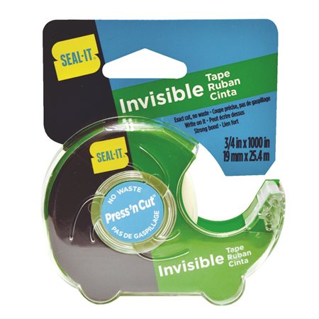 Seal-It Invisible Tape With Dispenser