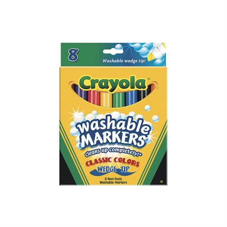 Washable Chisel Tip Markers