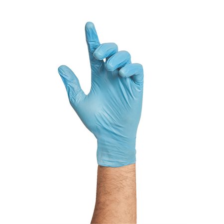 Gants d’examen jetables Vitridex - Bleu - Très grand