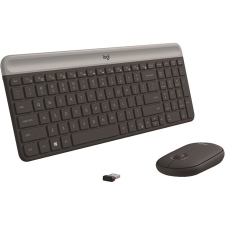 Ensemble clavier et souris sans fil MK470 -  Anglais