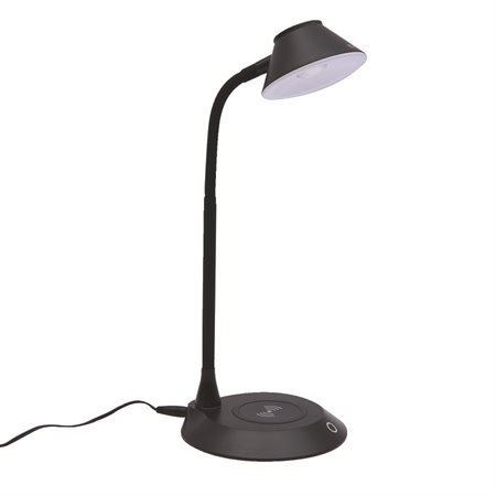 Lampe de bureau DEL avec chargeur sans fil