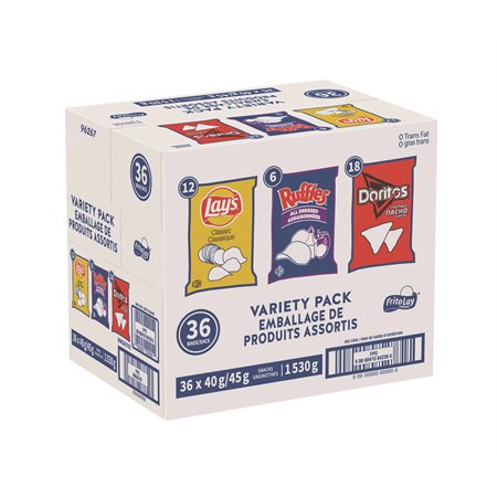 Assortiment de chips