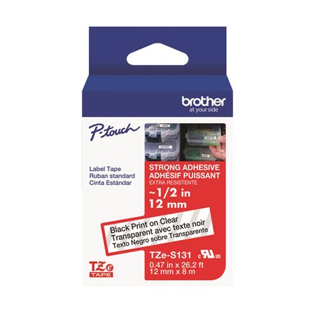 Tze-S131 P-Touch Printing Tape Cassette