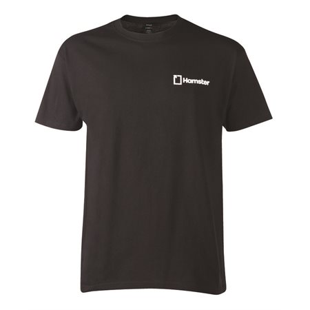 Hamster Unisex Black T-Shirt