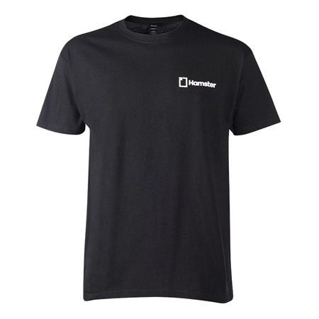 Hamster Unisex Black T-Shirt