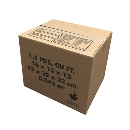 Boîte en carton ondulé kraft