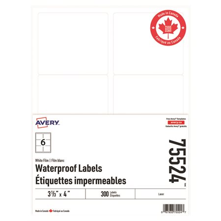 ETIQ.IMPER.3 1/2X4 ADH.LASER