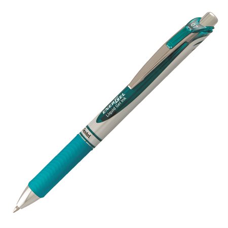 Energel® Retractable 0.7 mm Ballpoint Pen - Turquoise