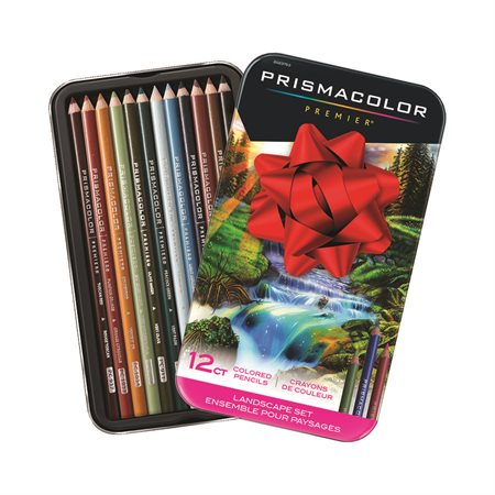 Ensemble de crayons de couleur Premier - Paysages