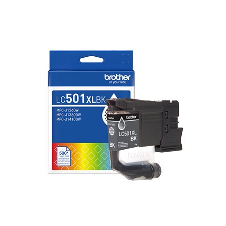 Cartouche jet d’encre à haut rendement LC501XLBKS
