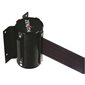 Barrière à fixation murale - Noir avec ruban noir  