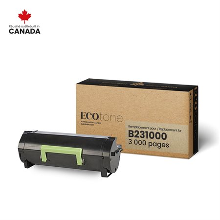 Remanufactured Toner Cartridge (Alternative to Lexmark B231000)