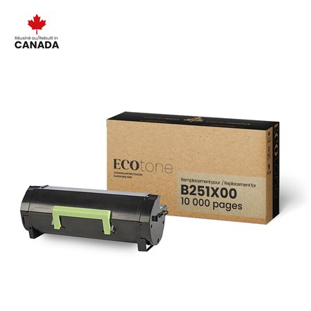 Cartouche de toner remise à neuf (Alternative à Lexmark B251X00)
