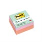 Post-it® Sticky Notes Cube - 3 x 3 in - Assorted Pastel Colours