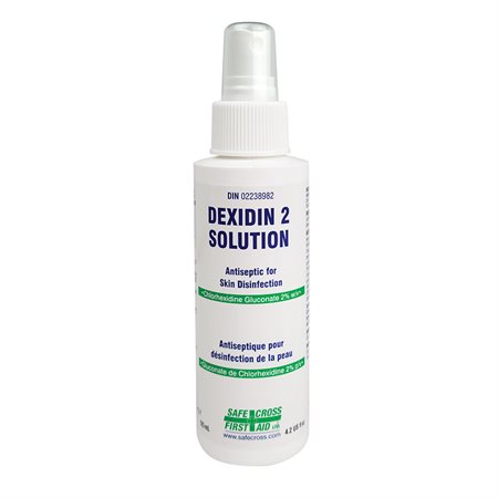 Nettoyant antiseptique en vaporisateur pour la peau