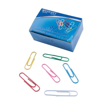 Trombones colorés recouverts de vinyle