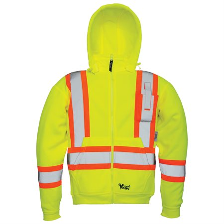 SAFETY HOODIE XL LIME GREEN