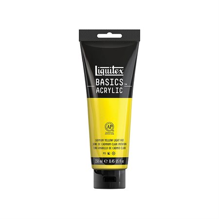 Peinture acrylique jaune cadmium clair