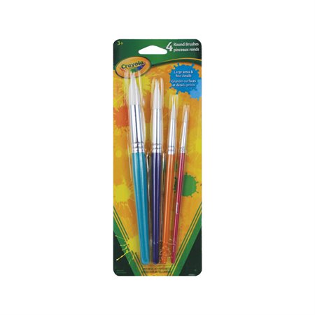 Ensemble de pinceaux ronds