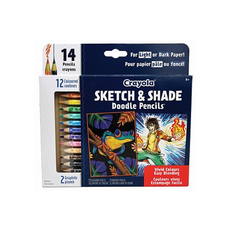 Sketch & Shade Doodle Pencils