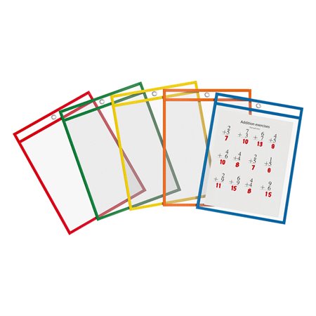 Pochettes éducatives effaçables à sec QuickFit®