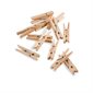 Wood clothes pin with spring