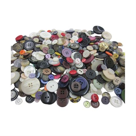 Buttons Regular Plastic