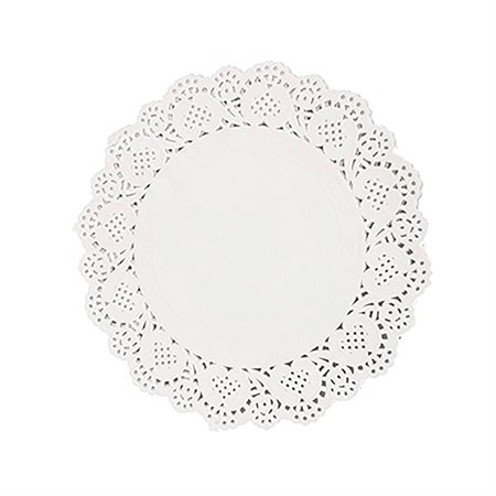 Napperons de dentelle en papier