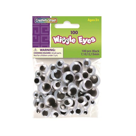 Wiggle Eyes Black