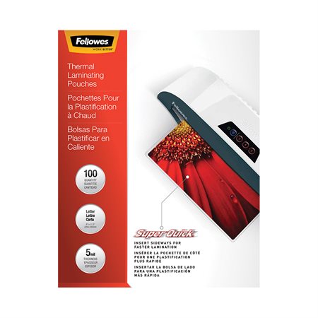 Pochettes pour laminage SuperQuick™