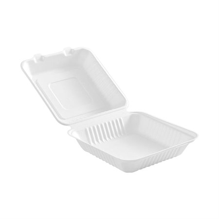 Contenants à charnière compostables