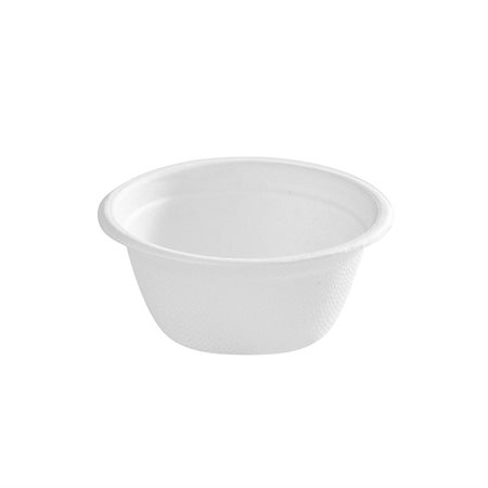 Verres de portion compostables 2 oz. Blanc. 100/paq..