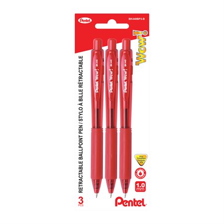 Stylo à bille rétractable Wow!