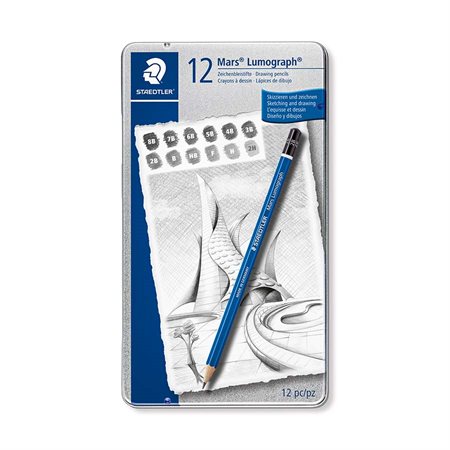 Crayons à dessin Lumograph® de qualité professionnelle