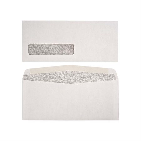 Enveloppes sécuritaires avec fenêtres