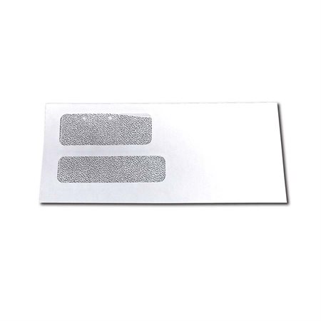 Enveloppes à double fenêtre Peler et sceller
