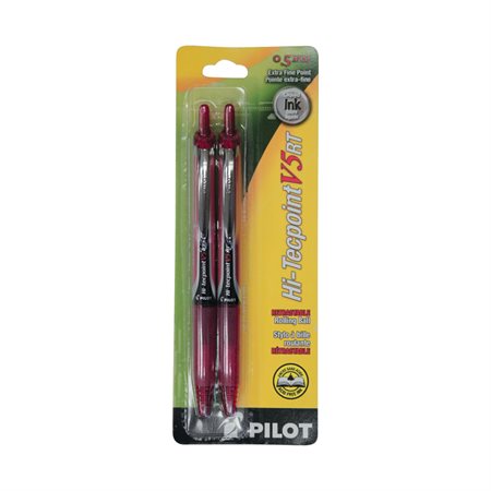 Pen Retractable Red