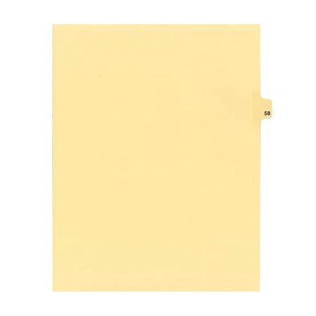 Onglet de séparation juridique Buff