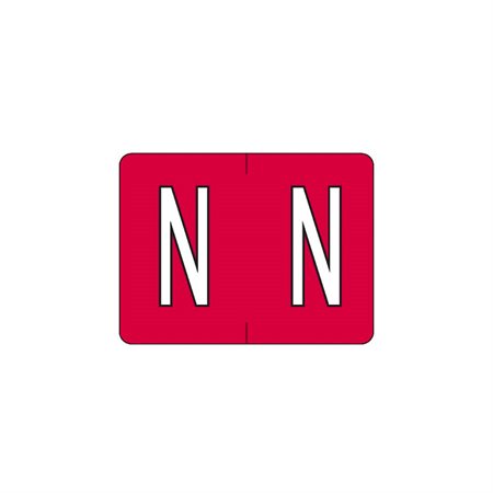 LABELS ALPHABETIC RED