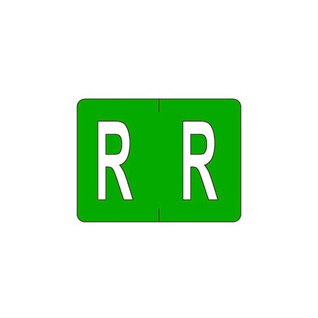 LABELS ALPHABETIC GREEN