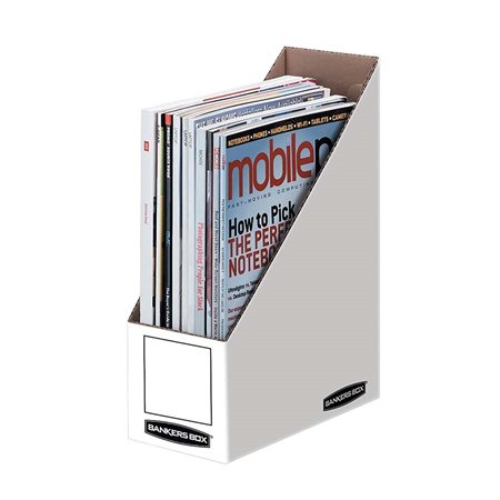 Porte-revues blanc Stor/File™