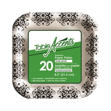 Assiettes en papier