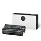 Ensemble de deux cartouches de toner compatibles (Alternative à HP CB435A / CB436A / CE285A et Canon 125