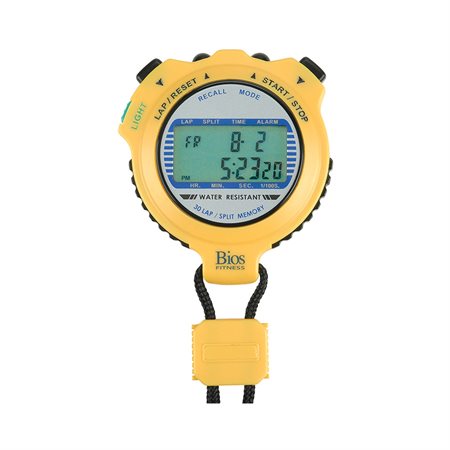 STOP WATCH YELLOW