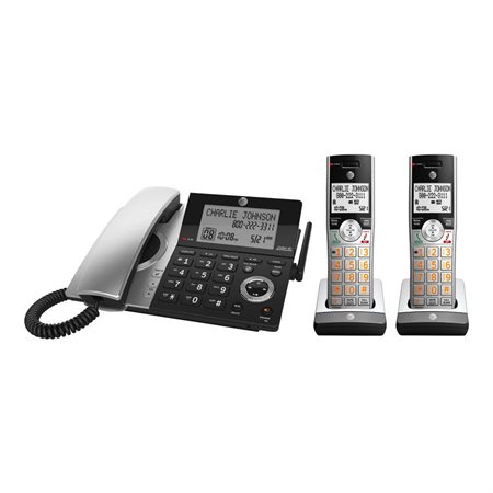 Téléphone filaire / sans fil avec répondeur
