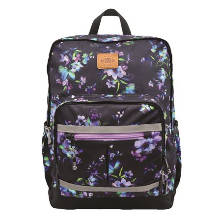 nanö Backpack - Floral Blue & Purple