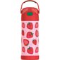 410 ml FUNtainer® Water Bottle - Strawberry Smile